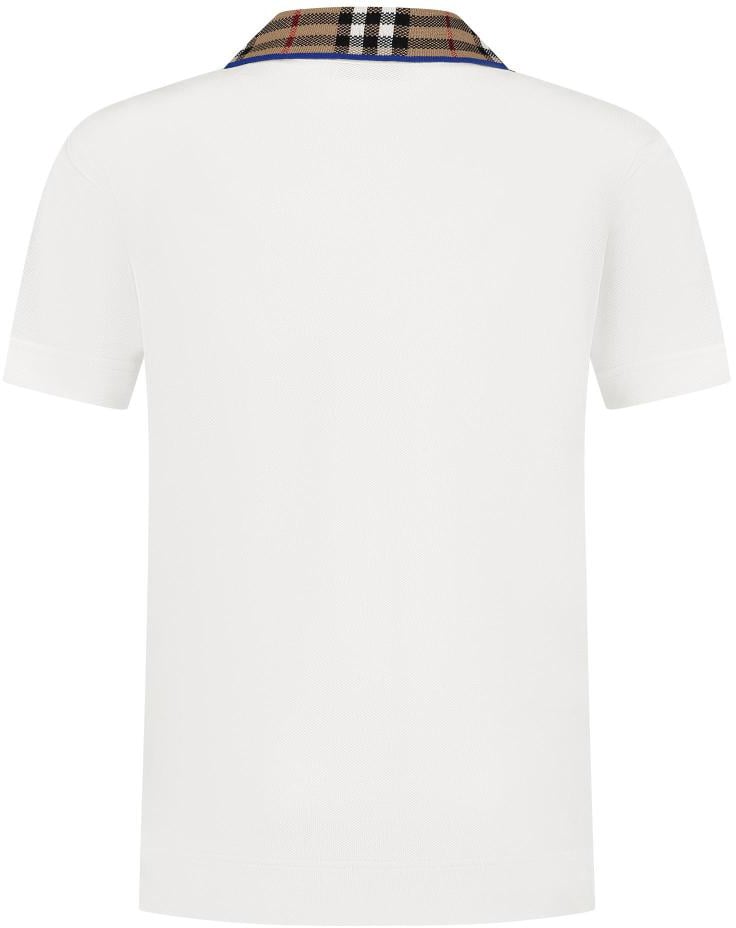 Burberry Kid Boy Polo Shirts Wit