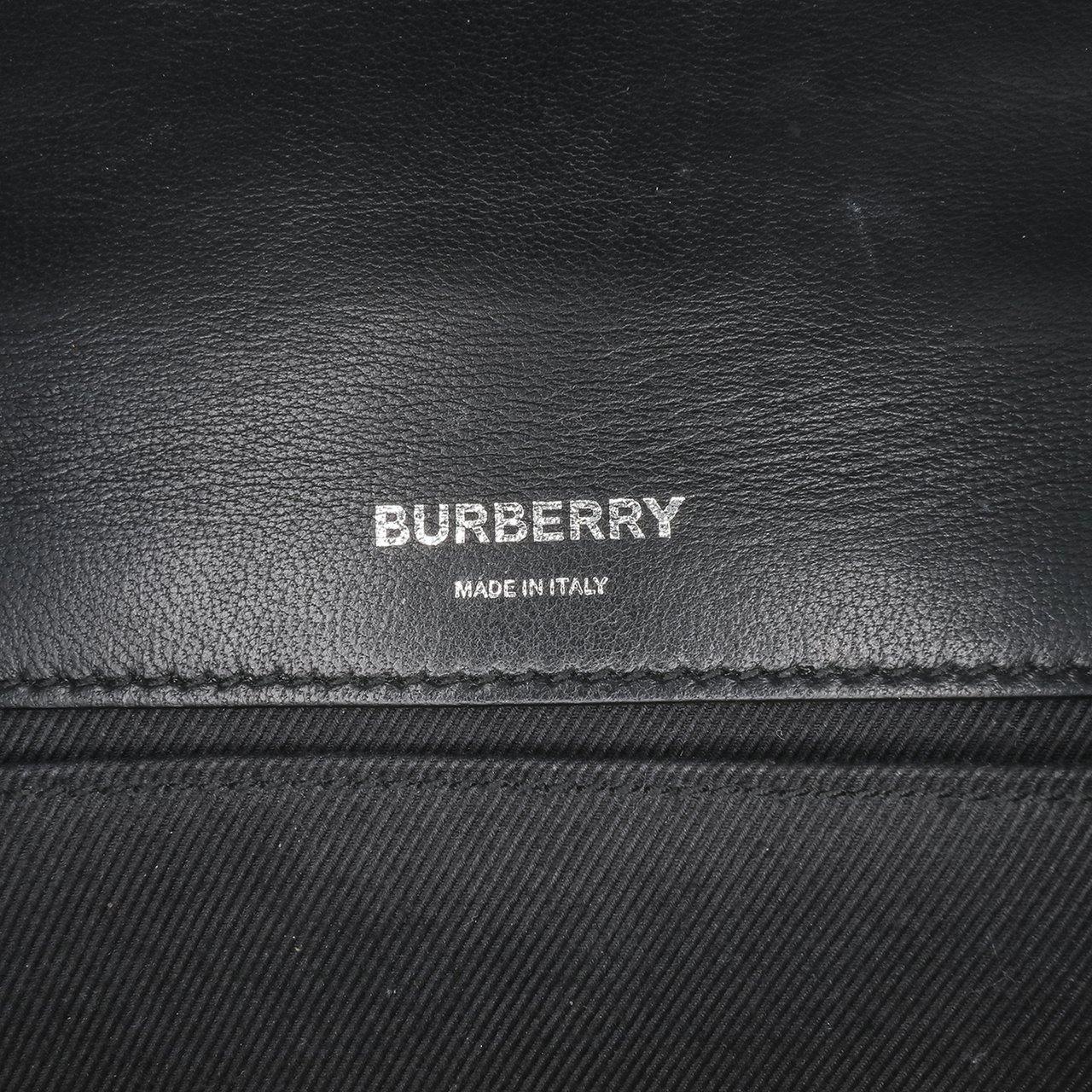 Burberry Small Patent Horseferry Lola Crossbody Zwart