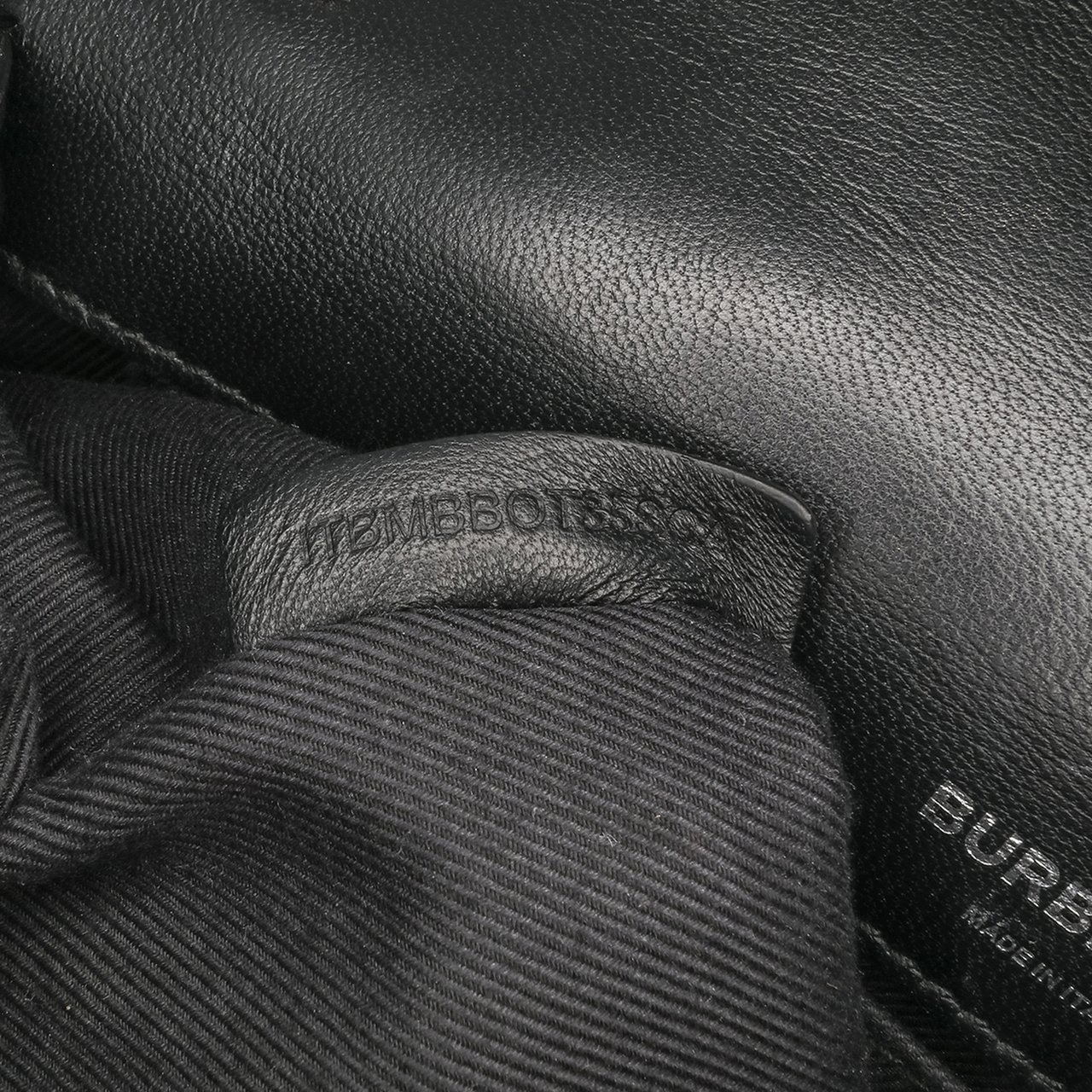 Burberry Small Patent Horseferry Lola Crossbody Zwart