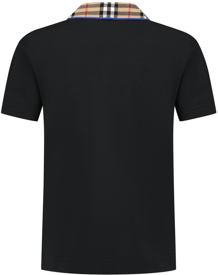 Burberry Kid Boy Polo Shirts Zwart
