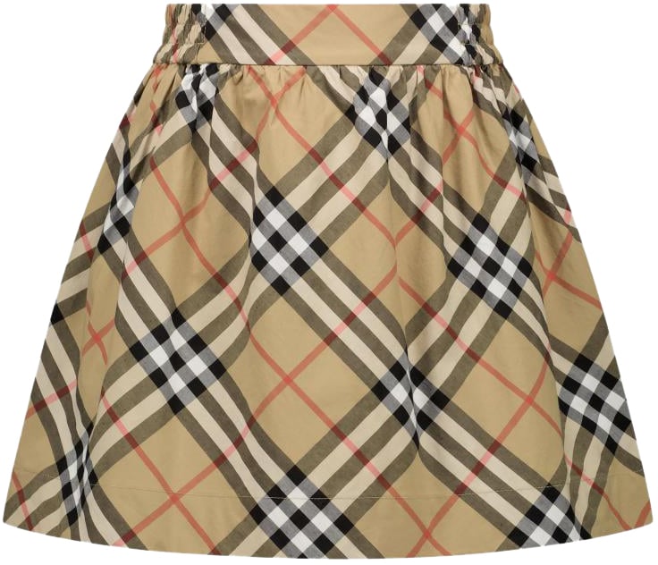 Burberry Kid Girl Skirts Beige