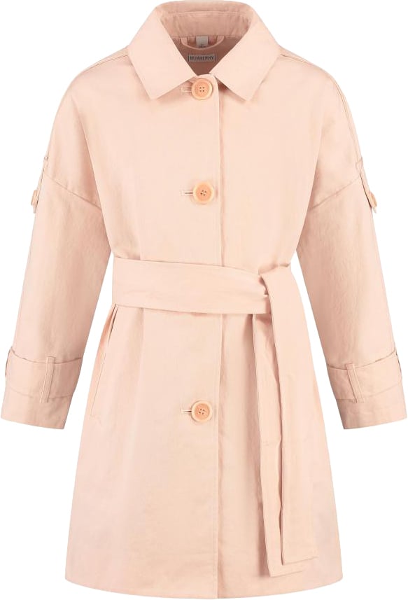 Burberry Kid Girl Trenches Roze