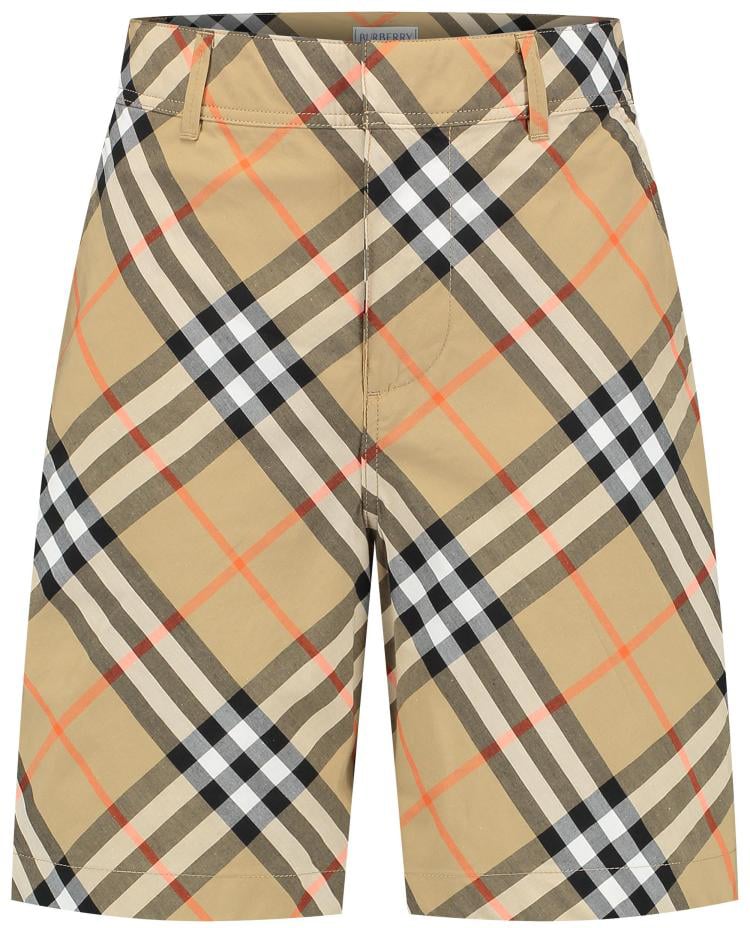 Burberry Kid Boy Shorts Beige