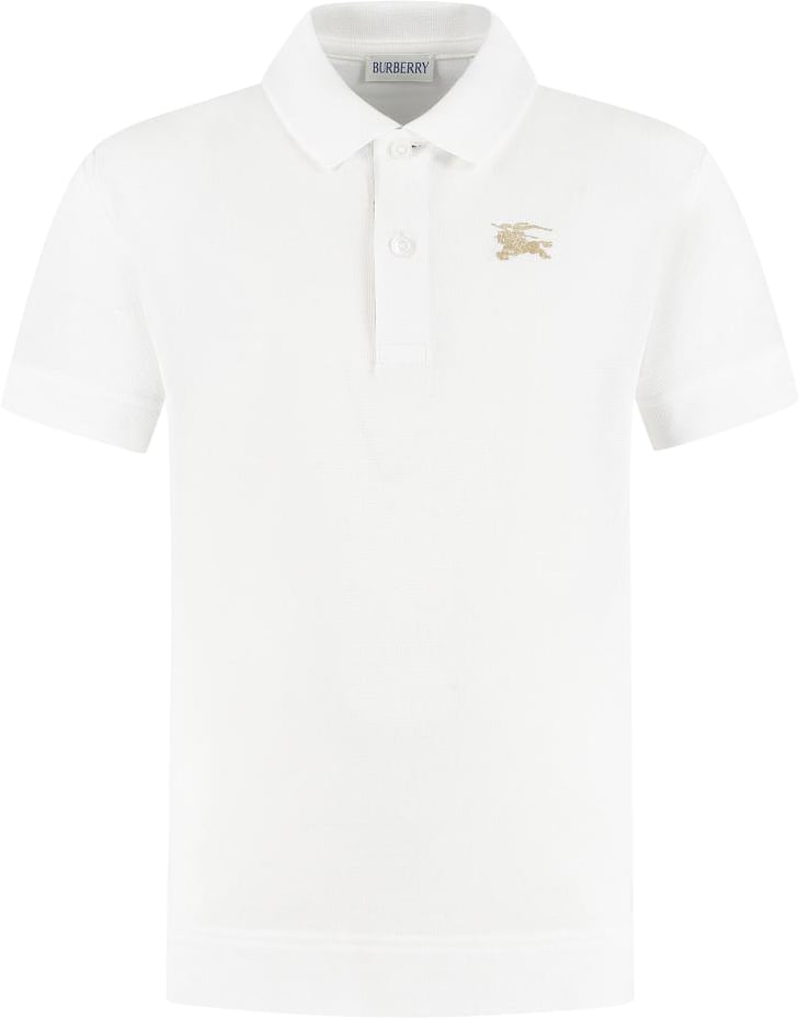 Burberry Kid Boy Polo Shirts Wit