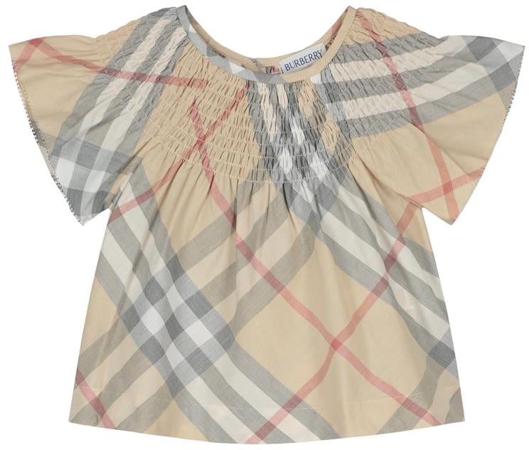 Burberry Inf Girl Shirt&blous Beige