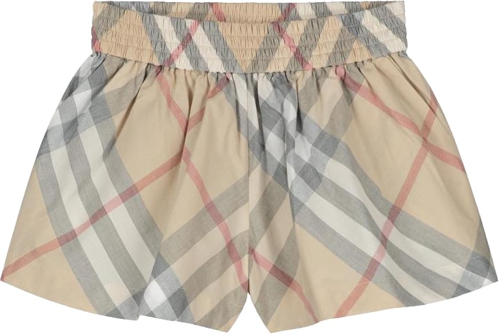 Burberry Inf Girl Shorts Beige