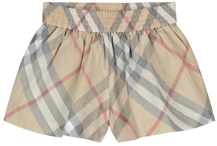 Burberry Inf Girl Shorts Beige