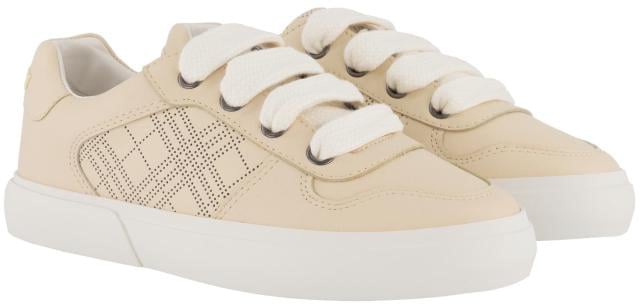 Burberry Kid Vulcansed Trainr Beige