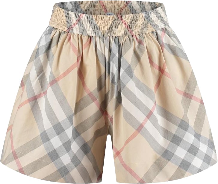 Burberry Kid Girl Shorts Beige