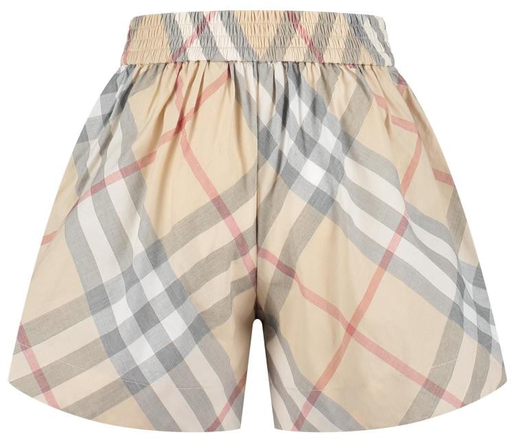 Burberry Kid Girl Shorts Beige