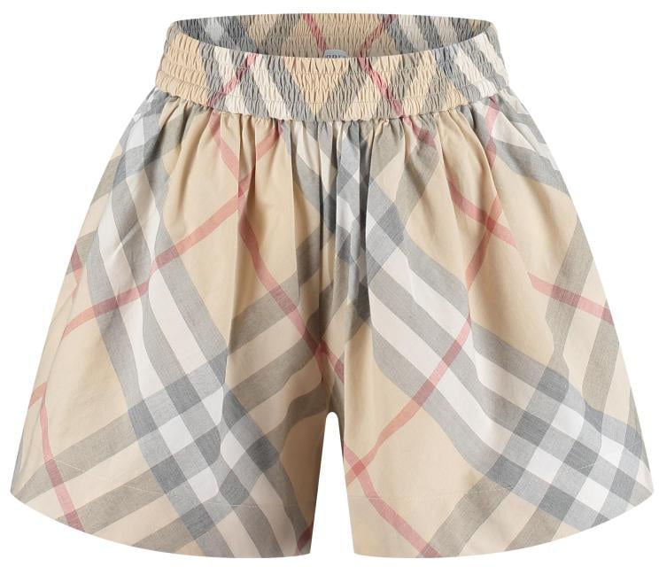 Burberry Kid Girl Shorts Beige
