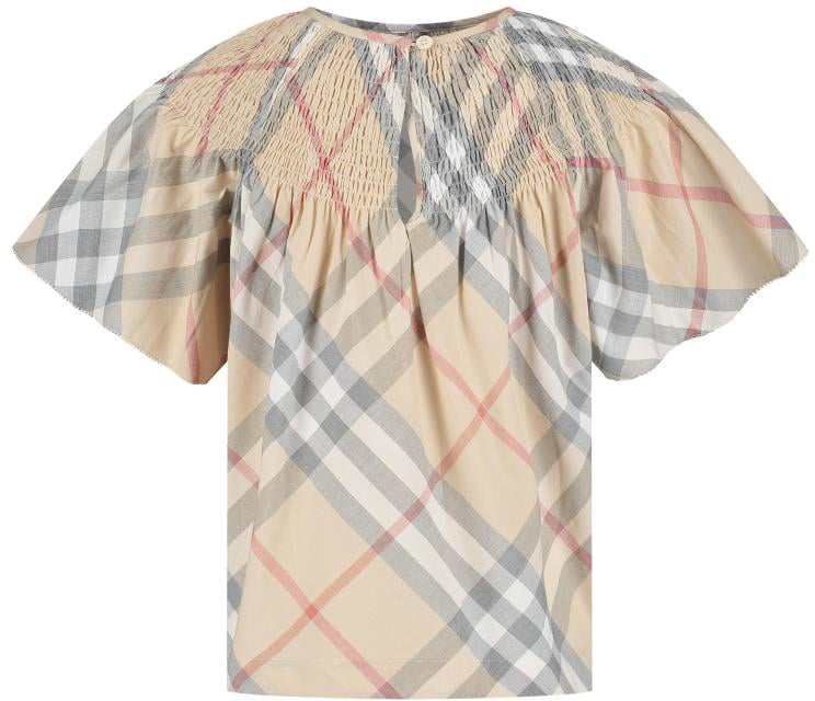Burberry Kid Girl Shirt&blous Beige