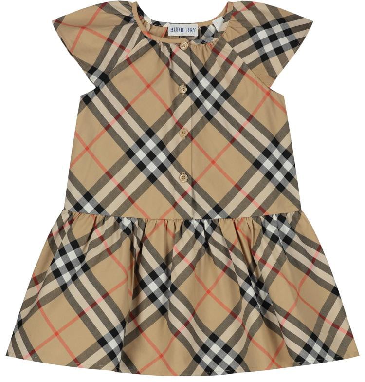 Burberry Inf Girl Dresses Beige