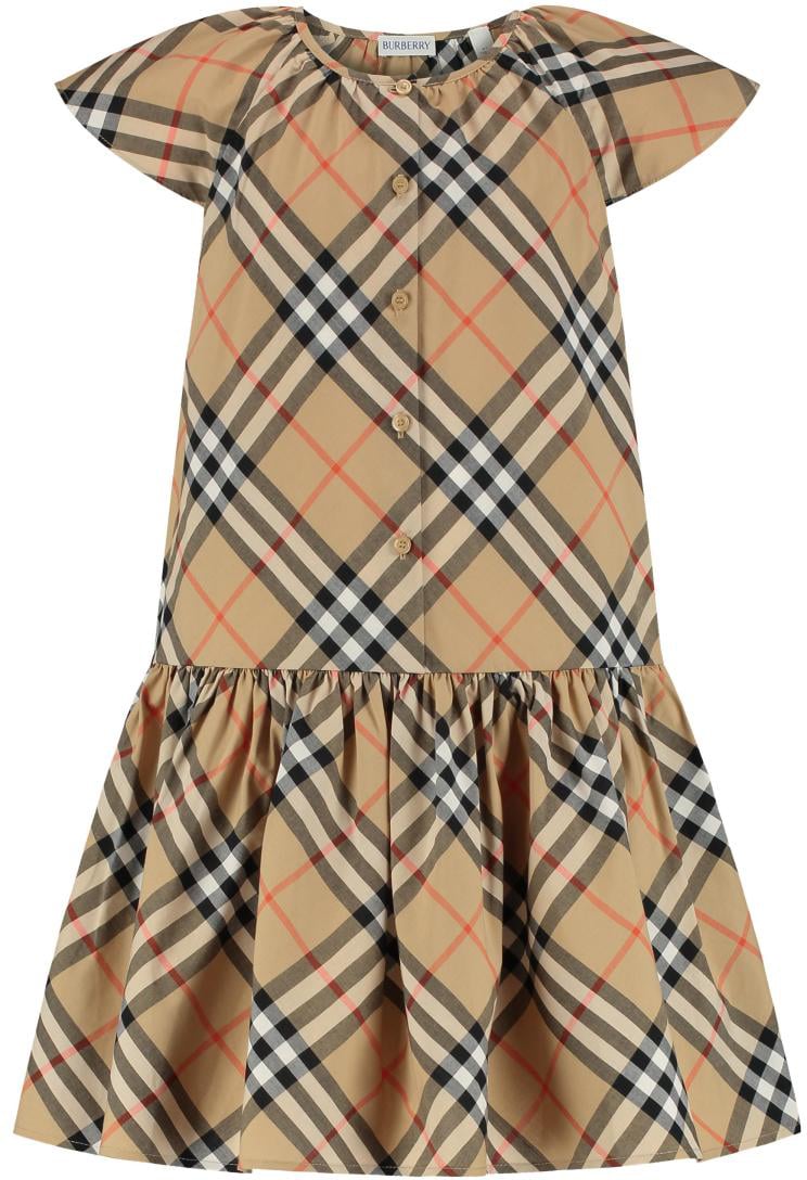 Burberry Kid Girl Dresses Beige