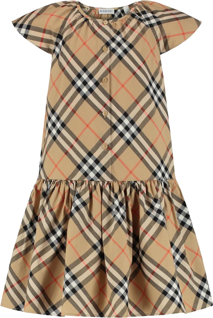 Burberry Kid Girl Dresses Beige