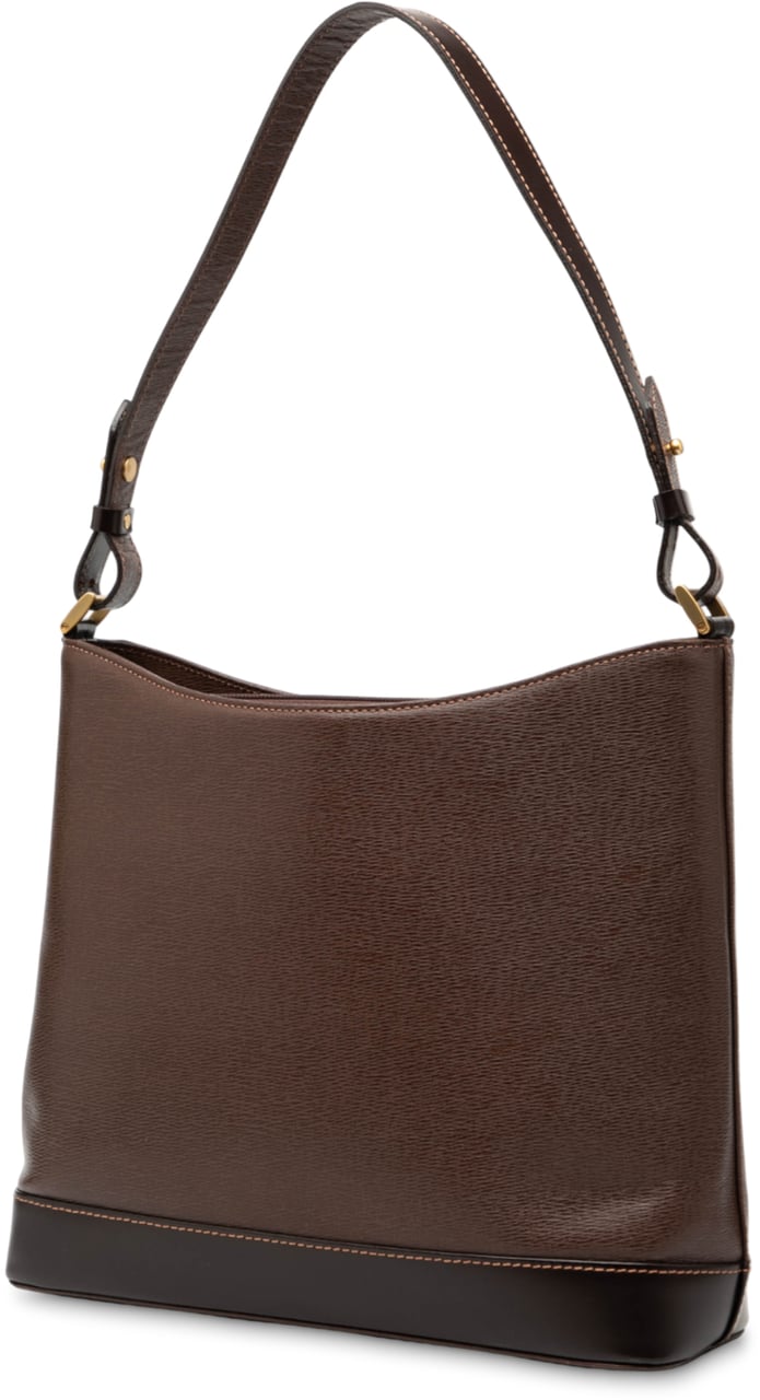 Burberry Leather Shoulder Bag Bruin