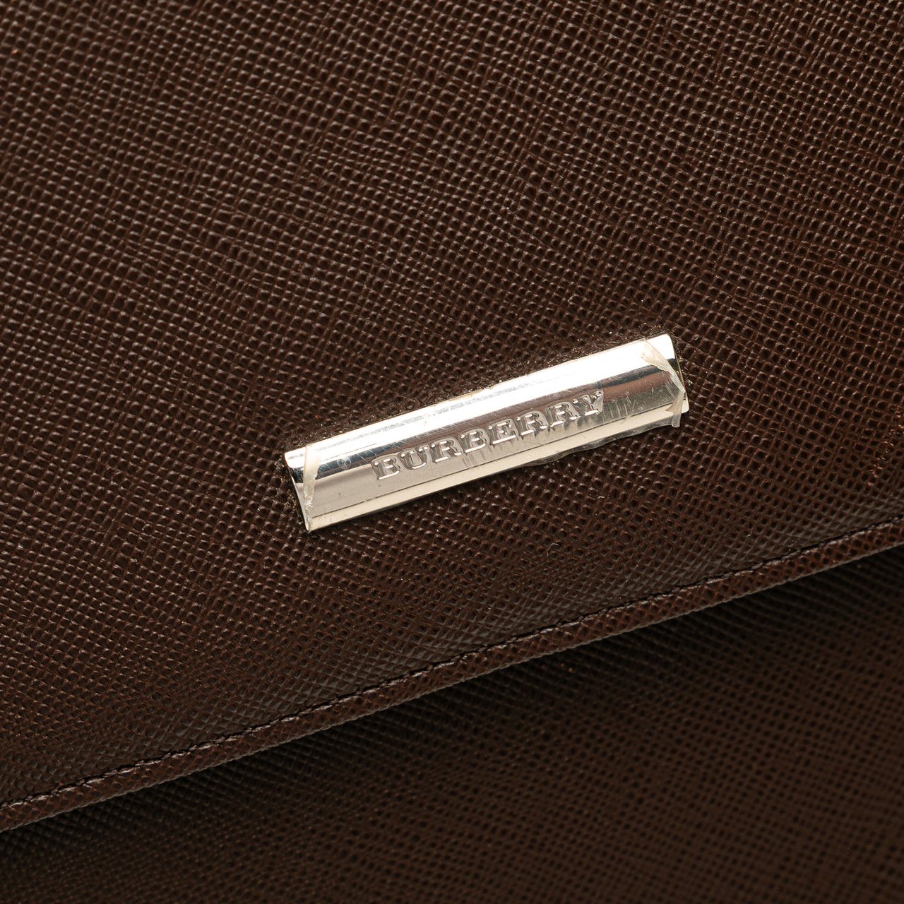 Burberry Leather Handbag Bruin