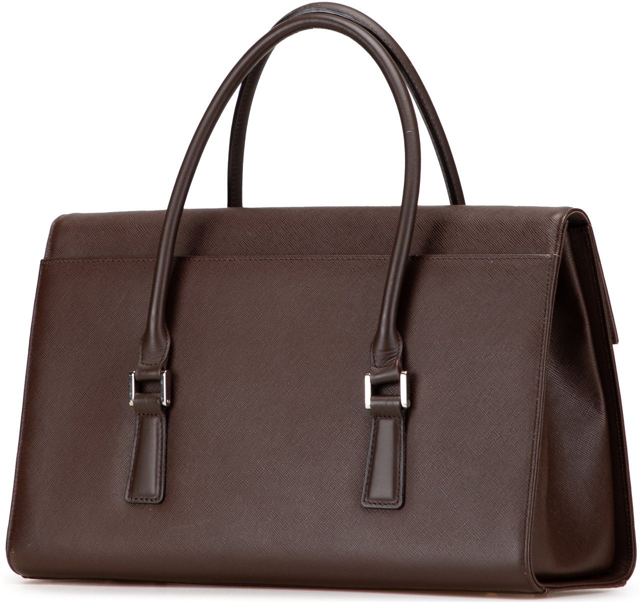 Burberry Leather Handbag Bruin