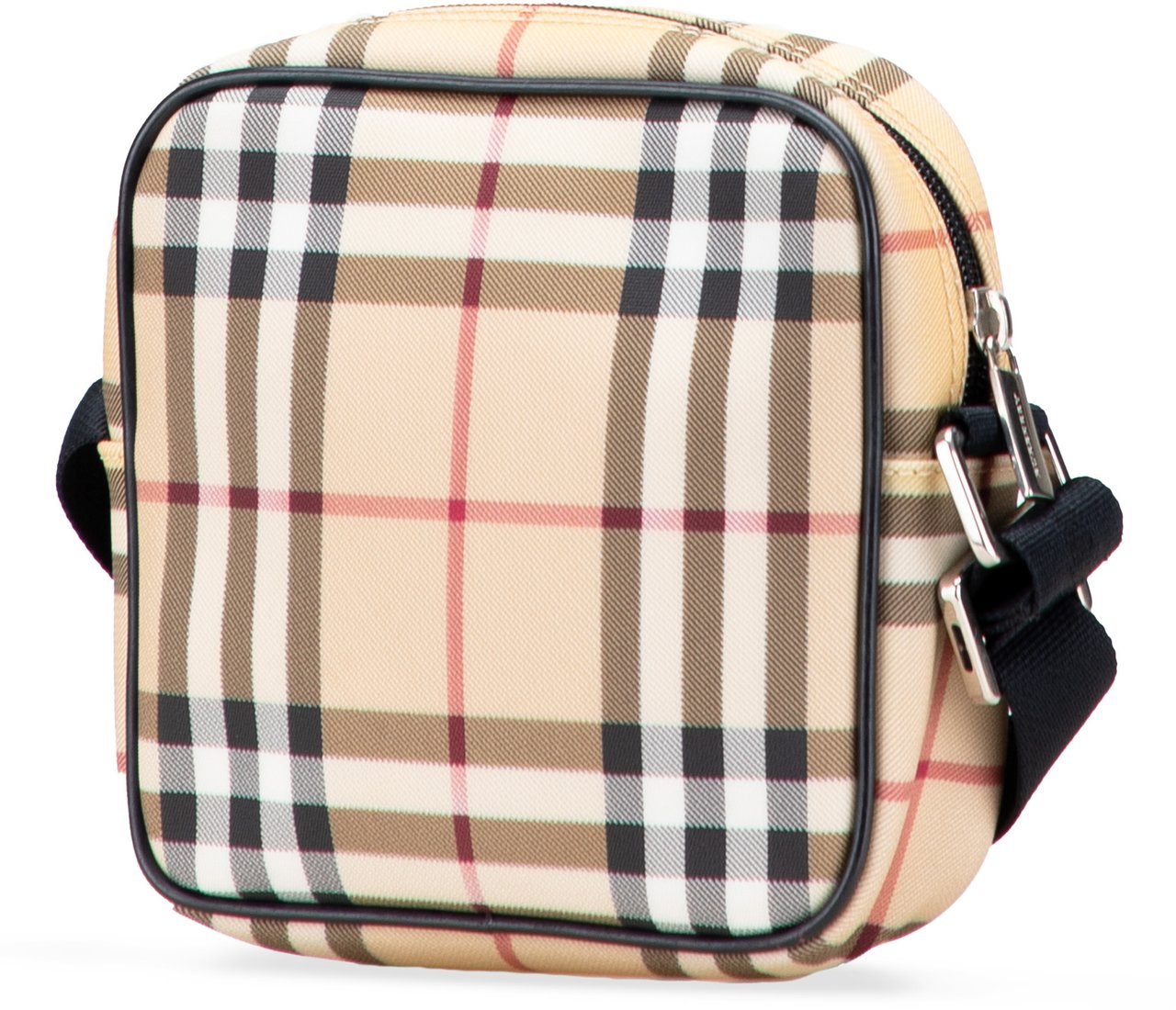 Burberry House Check Canvas Crossbody Bruin