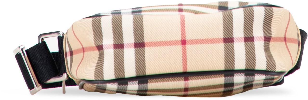 Burberry House Check Canvas Crossbody Bruin