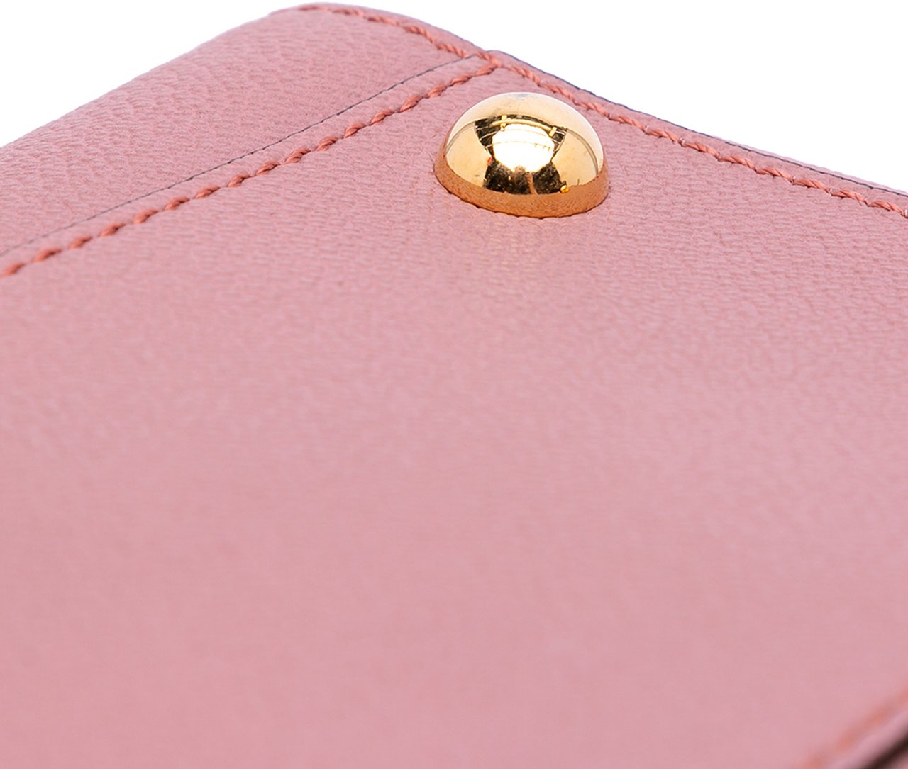 Burberry Small Grained Leather Buckle Tote Roze