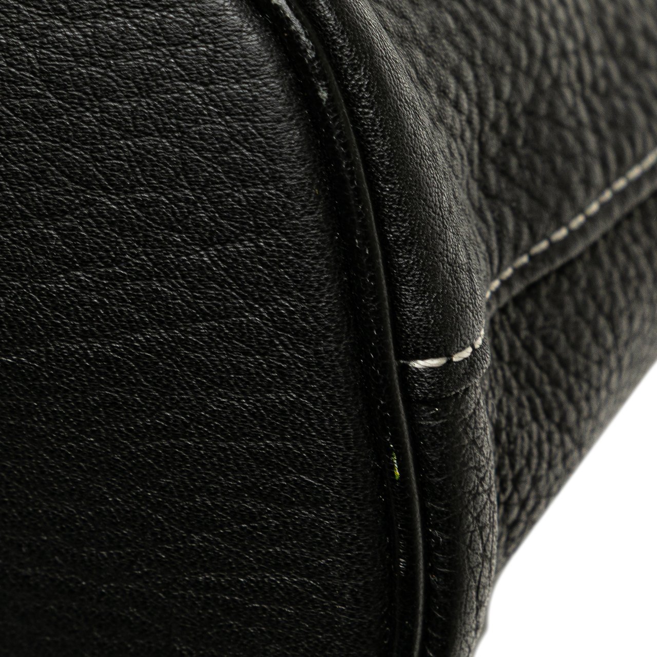 Burberry Leather Tote Zwart