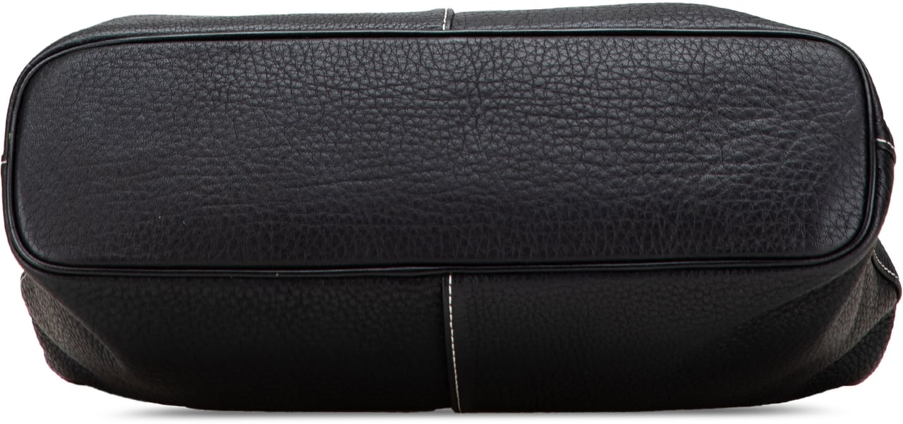 Burberry Leather Tote Zwart