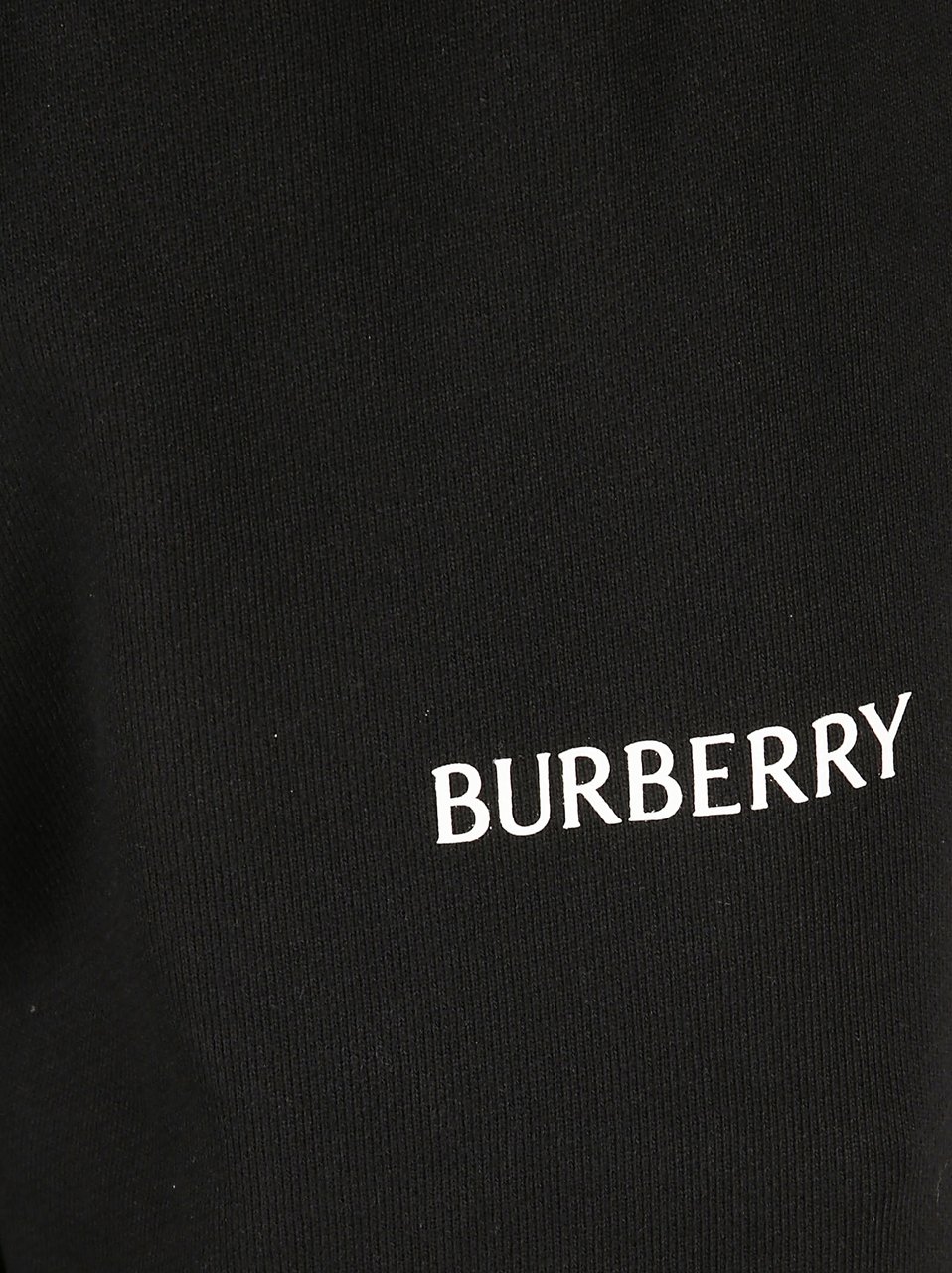 Burberry Straight-leg Sweatpants with Wide Legs Zwart
