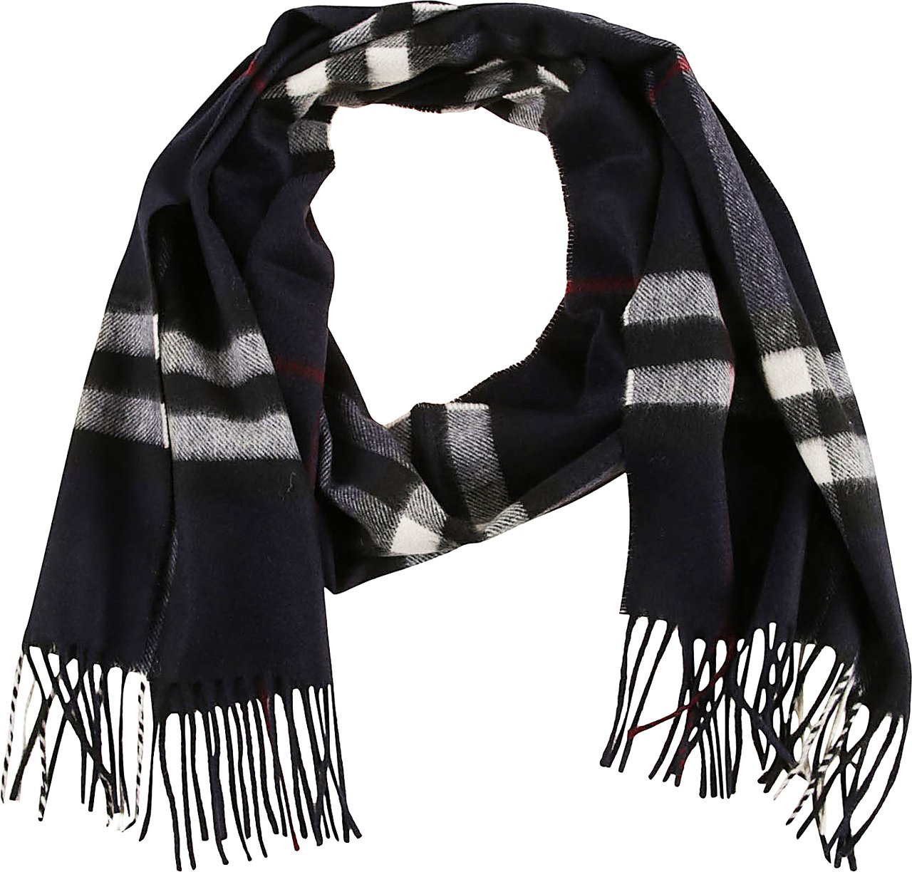 Burberry Pure Cashmere Scarf Zwart