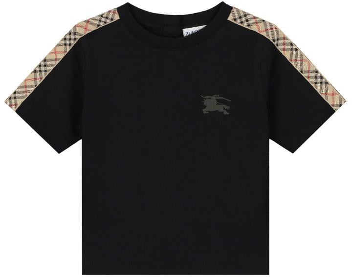 Burberry Inf Boy T-shirts Zwart