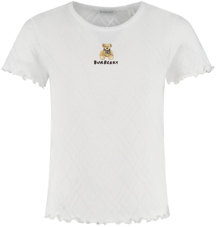 Burberry Kid Girl T-shirts Wit