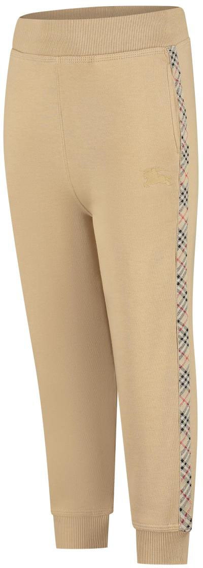 Burberry Kid Boy Jersy Trsrs Beige