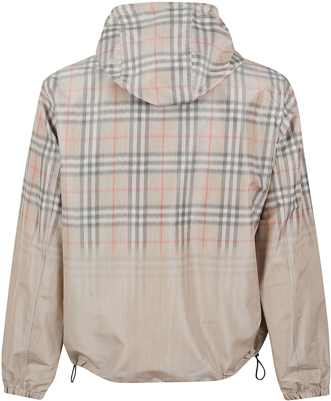 Burberry Gradient Check Bomber Jacket Roze