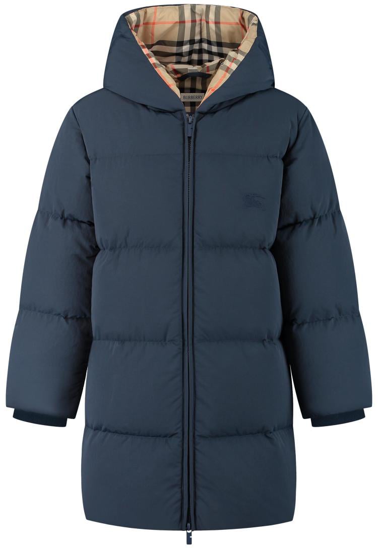 Burberry Kid Boy Puffer Blauw