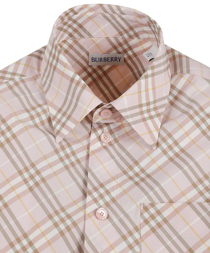 Burberry Classic Plaid Button-Down Shirt Roze