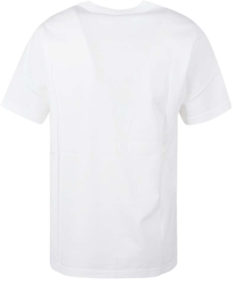 Burberry Graphic Print White T-Shirt Wit