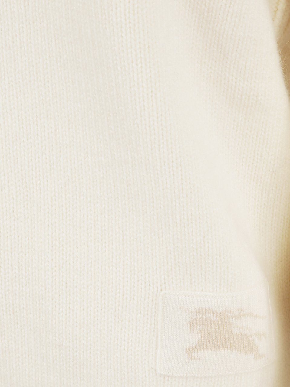 Burberry Crew-Neck Cashmere Sweater Neutraal