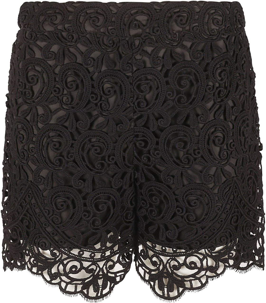 Burberry Tailored Black Shorts With Classic Design Zwart