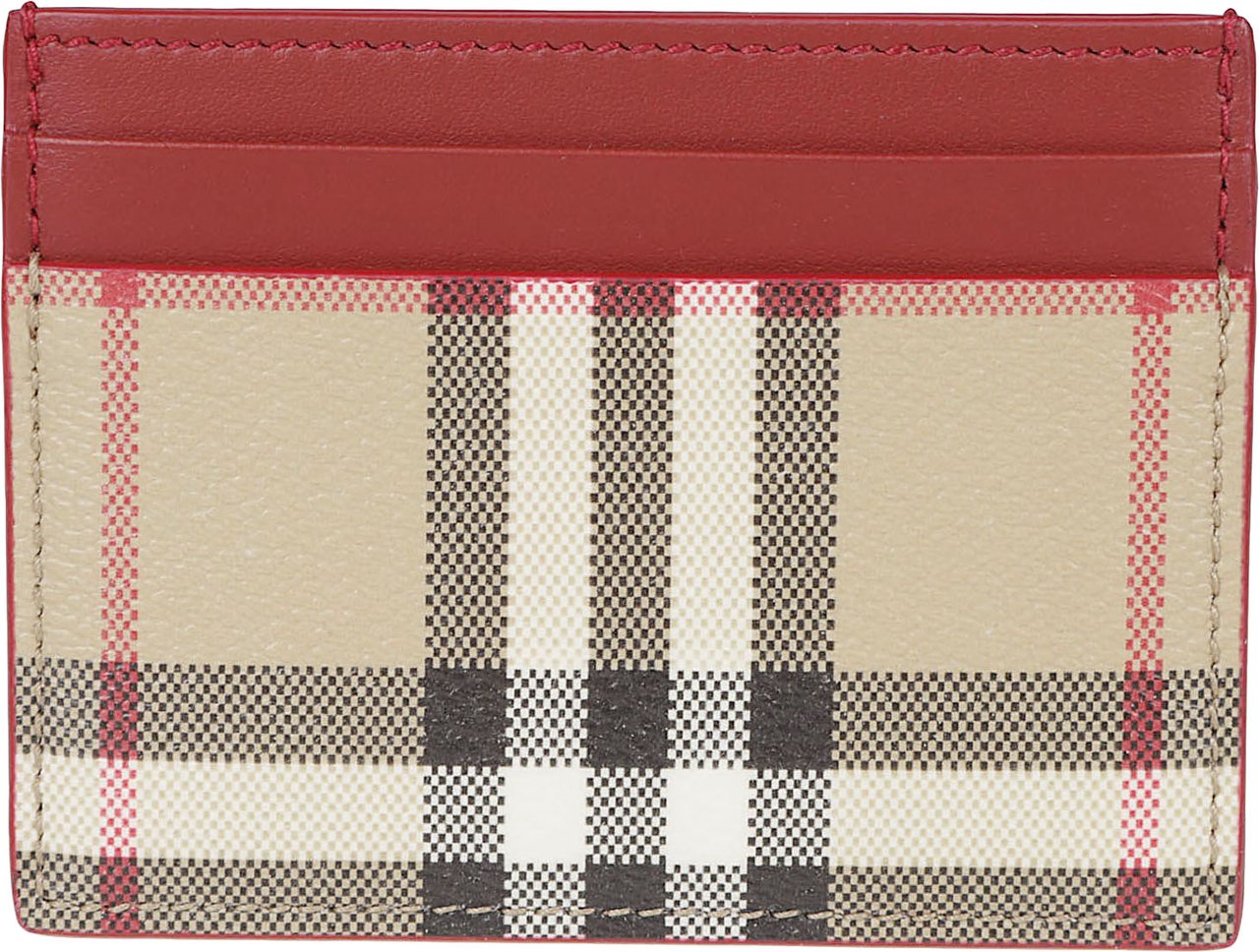 Burberry Classic Flared Jeans with Plaid Detail Neutraal