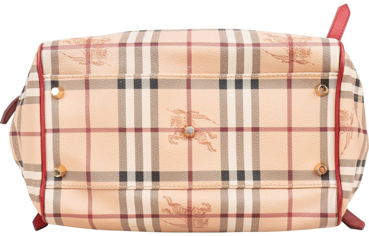 Burberry Burberry Nova-Check Monogram Canterbury Shoulder Bag Beige