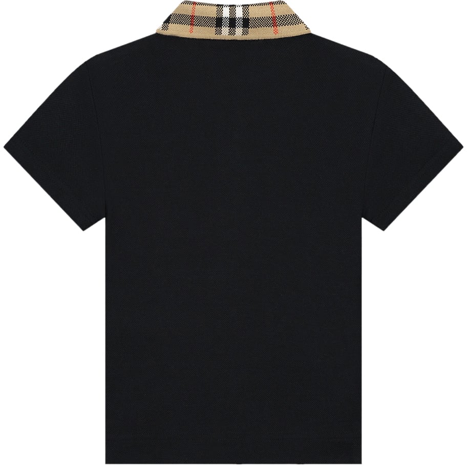 Burberry Inf Boy Polo Shirts Zwart