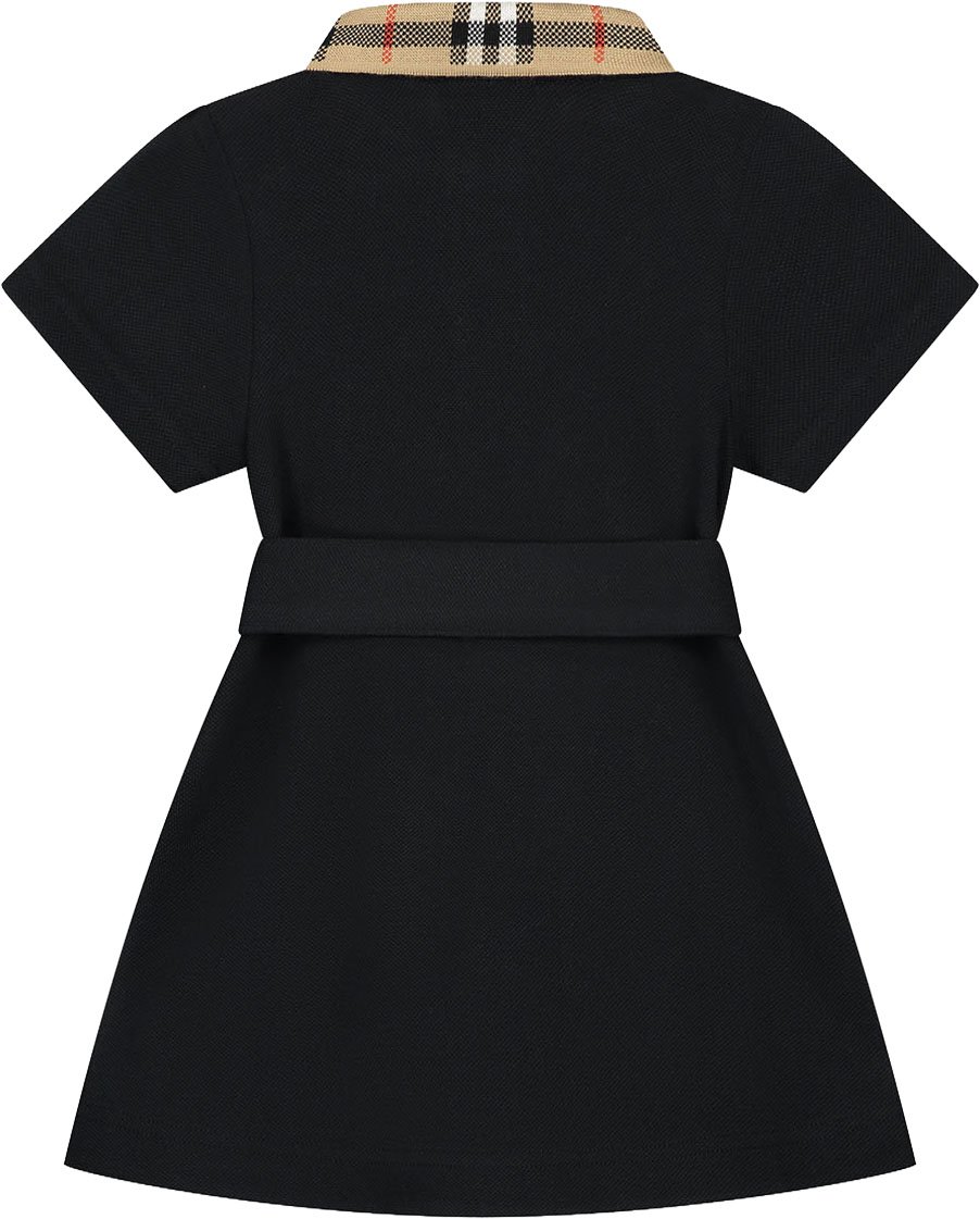 Burberry Inf Girl Jersy Dress Zwart