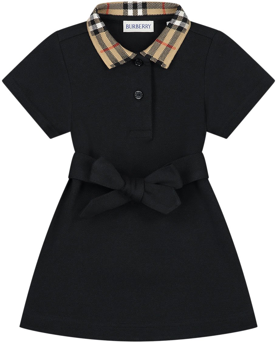 Burberry Inf Girl Jersy Dress Zwart