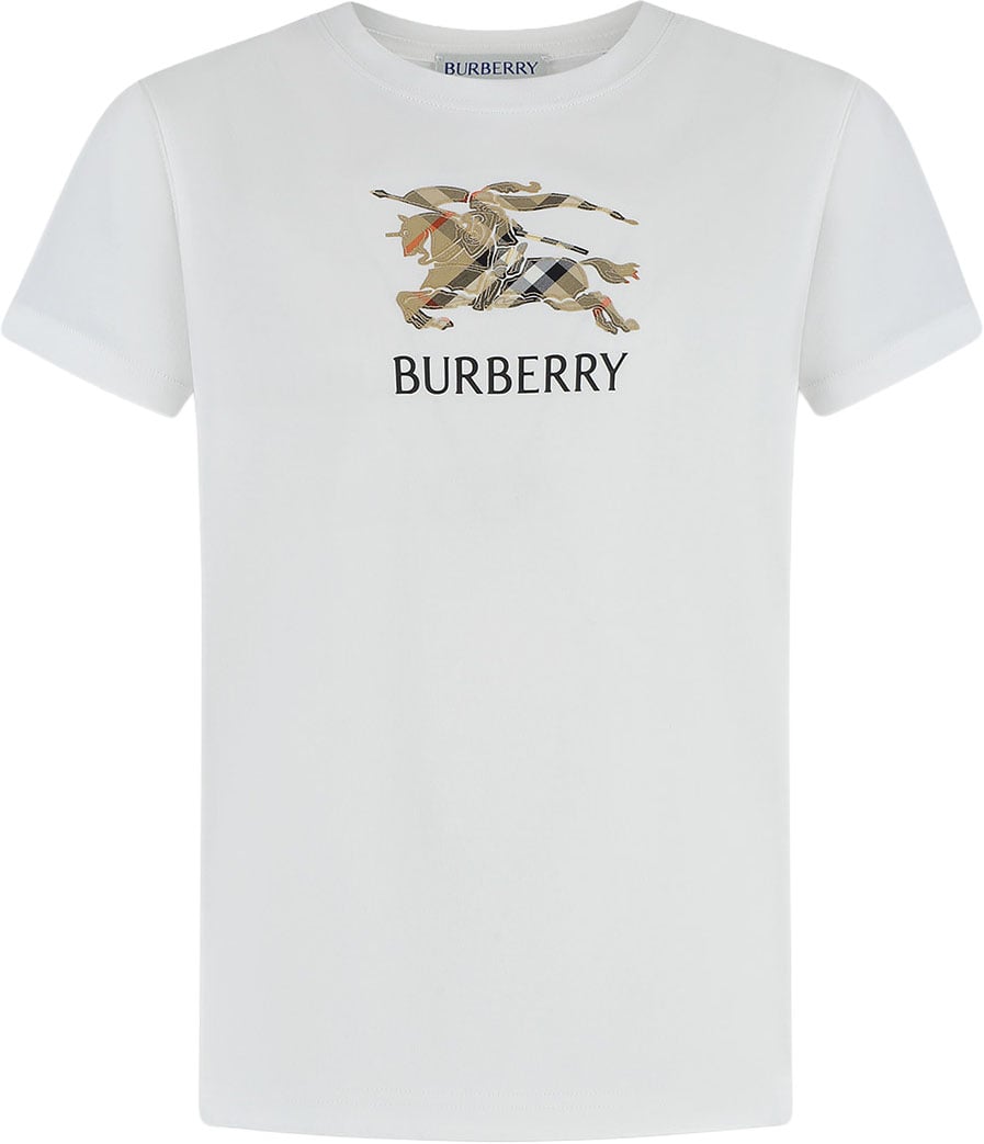 Burberry Kid Boy T-shirts Wit