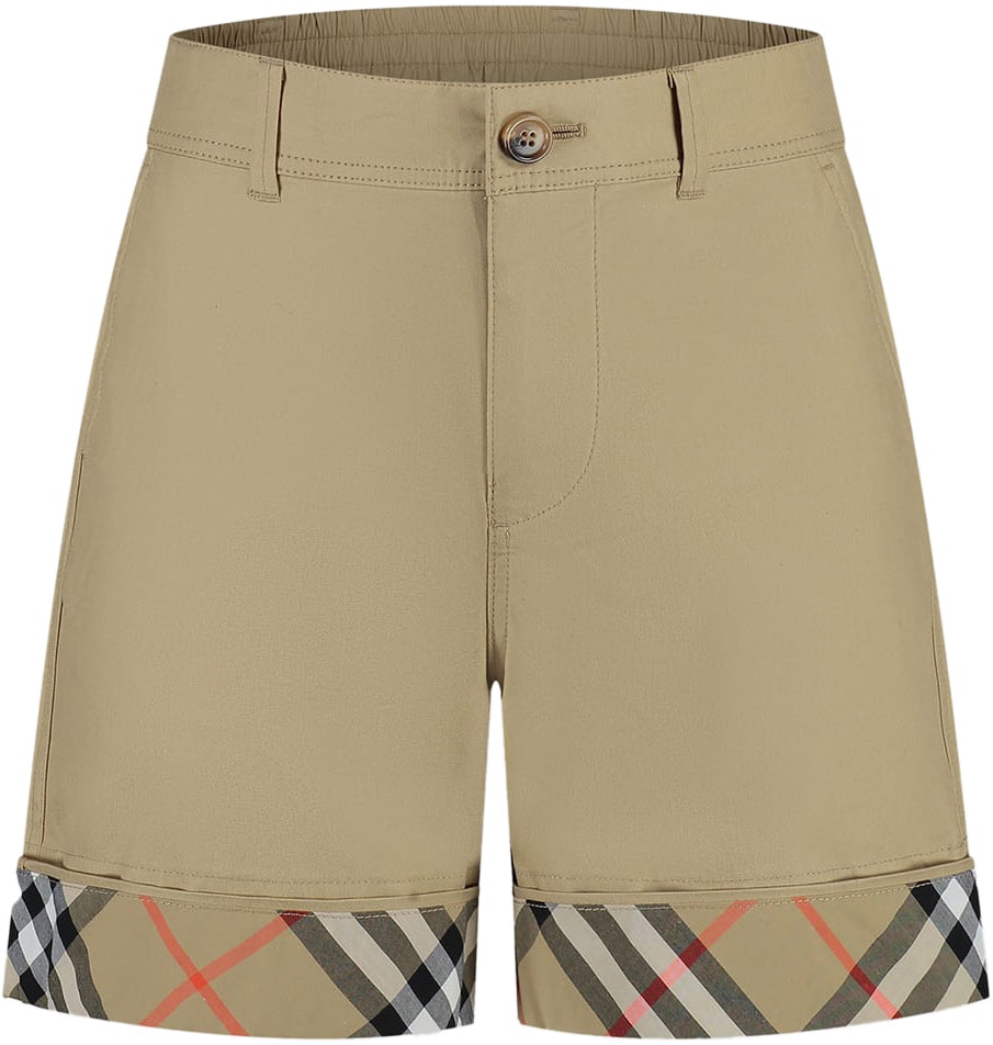 Burberry Kid Boy Shorts Bruin