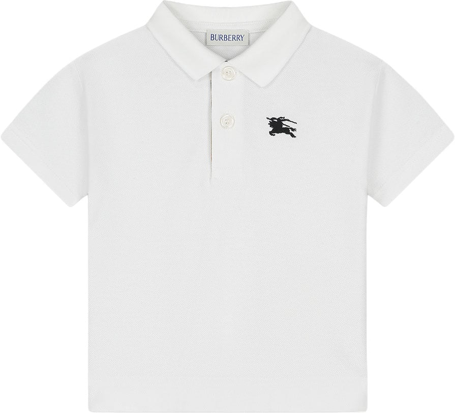 Burberry Inf Boy Polo Shirts Wit