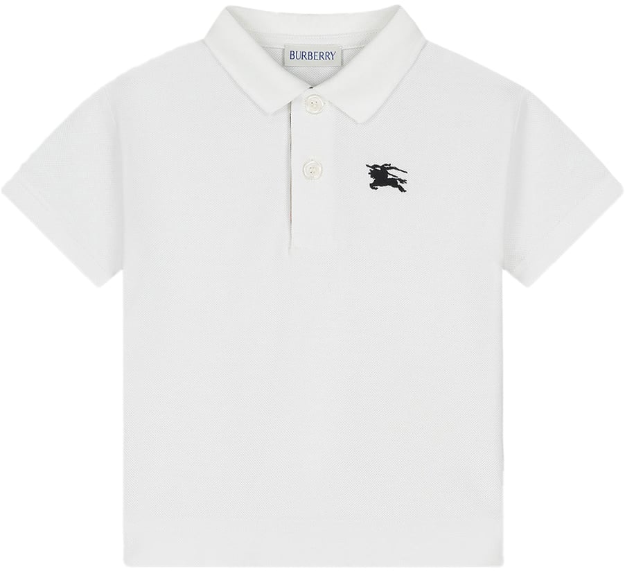 Burberry Inf Boy Polo Shirts Wit
