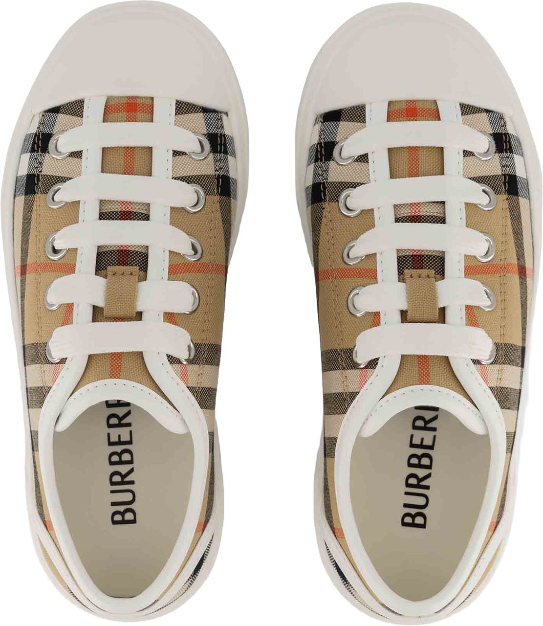Burberry Kids Trainers Beige