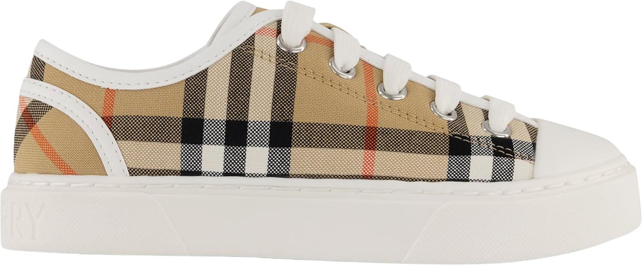 Burberry Kids Trainers Beige