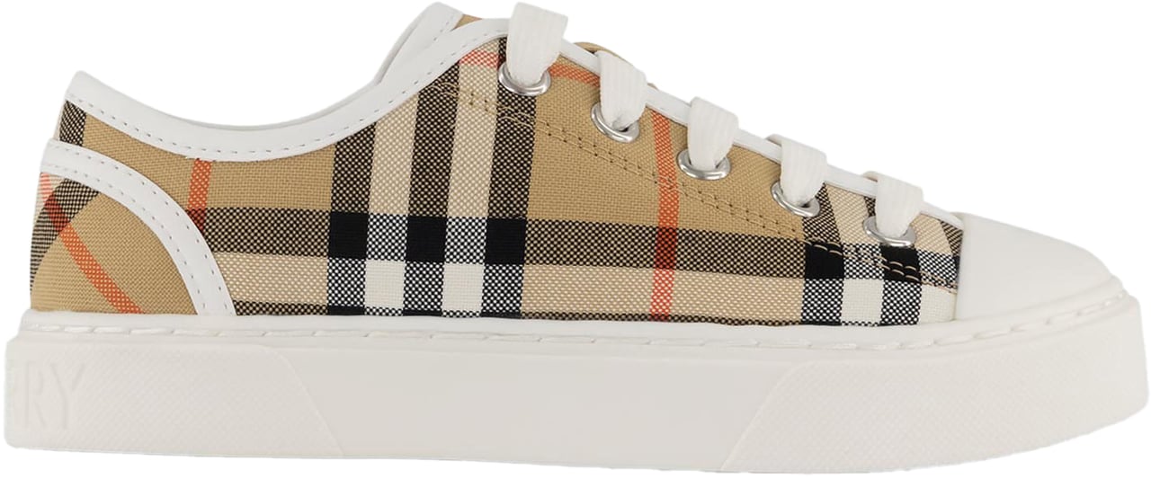 Burberry Kids Trainers Beige